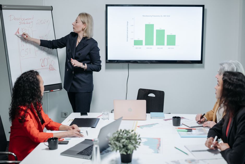Teilnehmer im Online Marketing Kurs